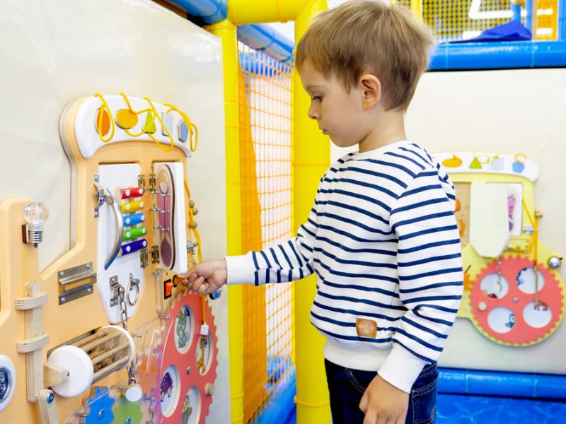 Busy Board Montessori - Parcours Motricité Bébé Planche Montessori 1 2 3 Ans  Jeux Educatif Tableau Activités Jouet Enfant pour Garcon Fille